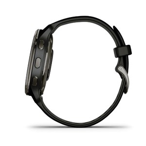 GARMIN - Venu 2 Plus, GPS, Schwarz + Schiefer Smartwatch